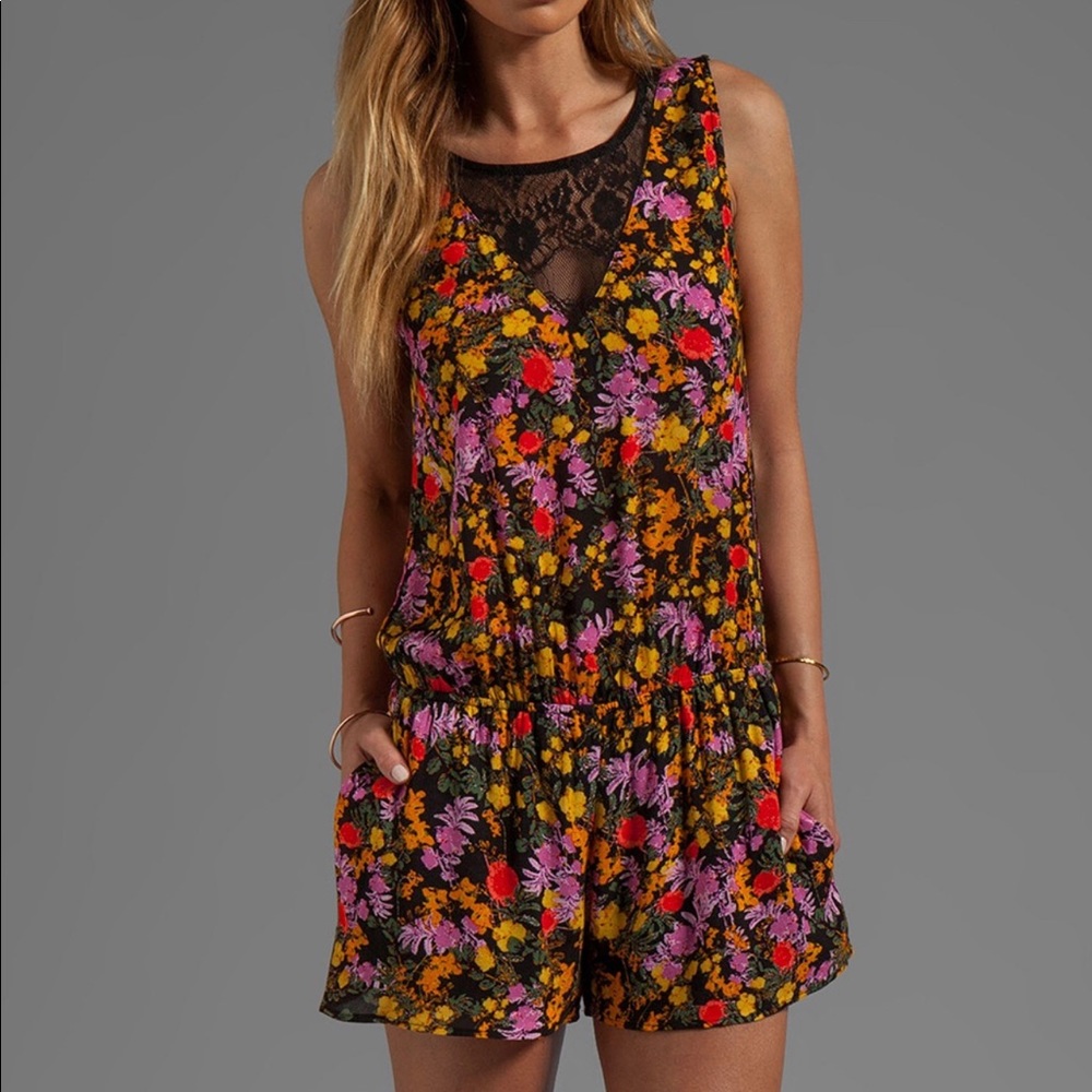 Ella Moss Vineyard Floral Romper